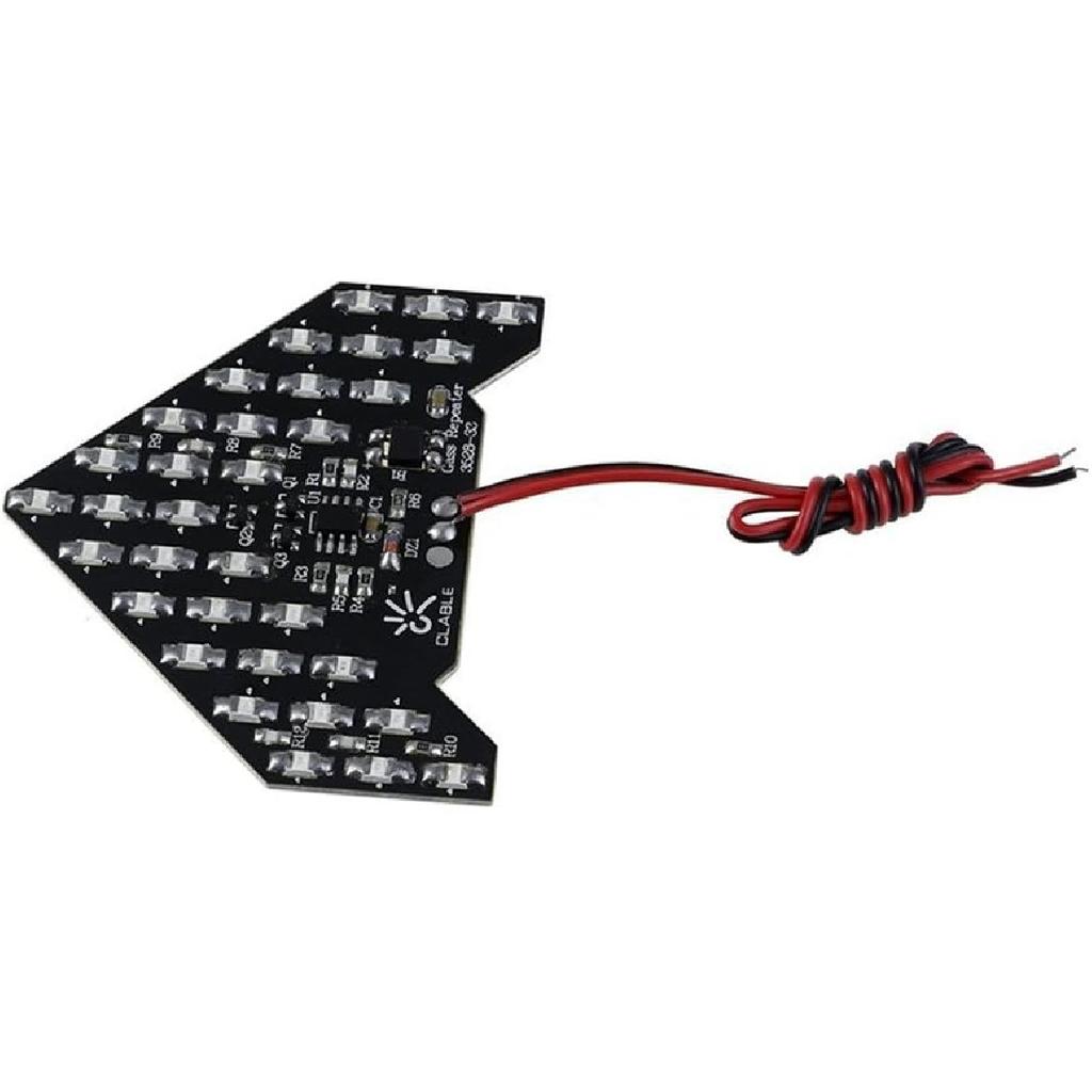 2PCS/Lot!! 33 SMD Sequential Led Lights Arrows Lamp Indicator Safe led Panels Car Side Mirror Turn Signal 33 LED (Blue)