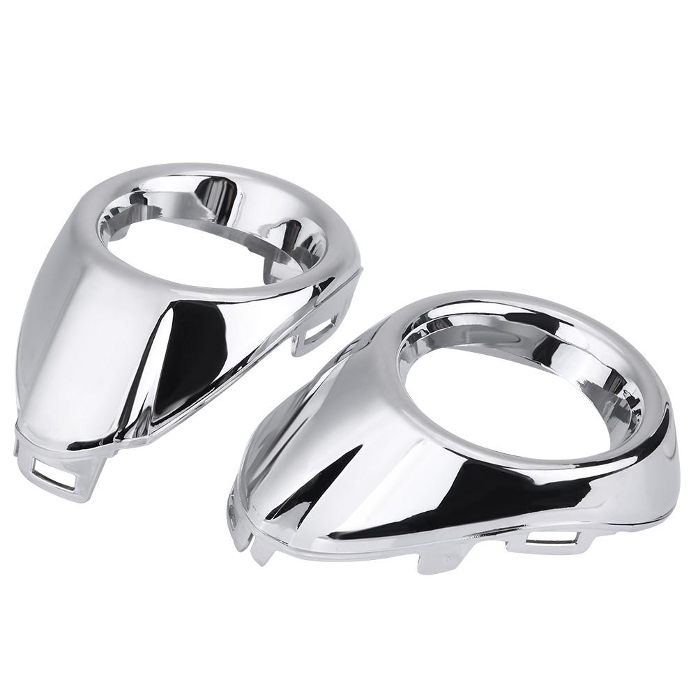 

Front Bumper Fog Light Cover Lamp Bezel Trim for 2012-2014 with Finish ABS Plastic or