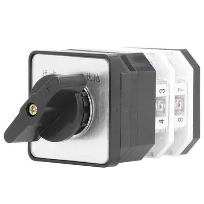 Rotating Cam Switch Universal Changeover Switch 2 Position 2 Layer LW12D 16 9.0414.2 220 380V 16A