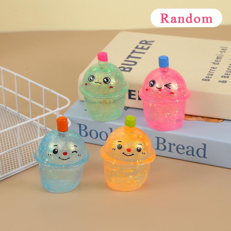 Simulation Bubble Tea Cup Squeeze Toy Slow Rising Soft Squeeze Stress Relief Toy For Kids Party Gift Office Anxiety Relief Decor