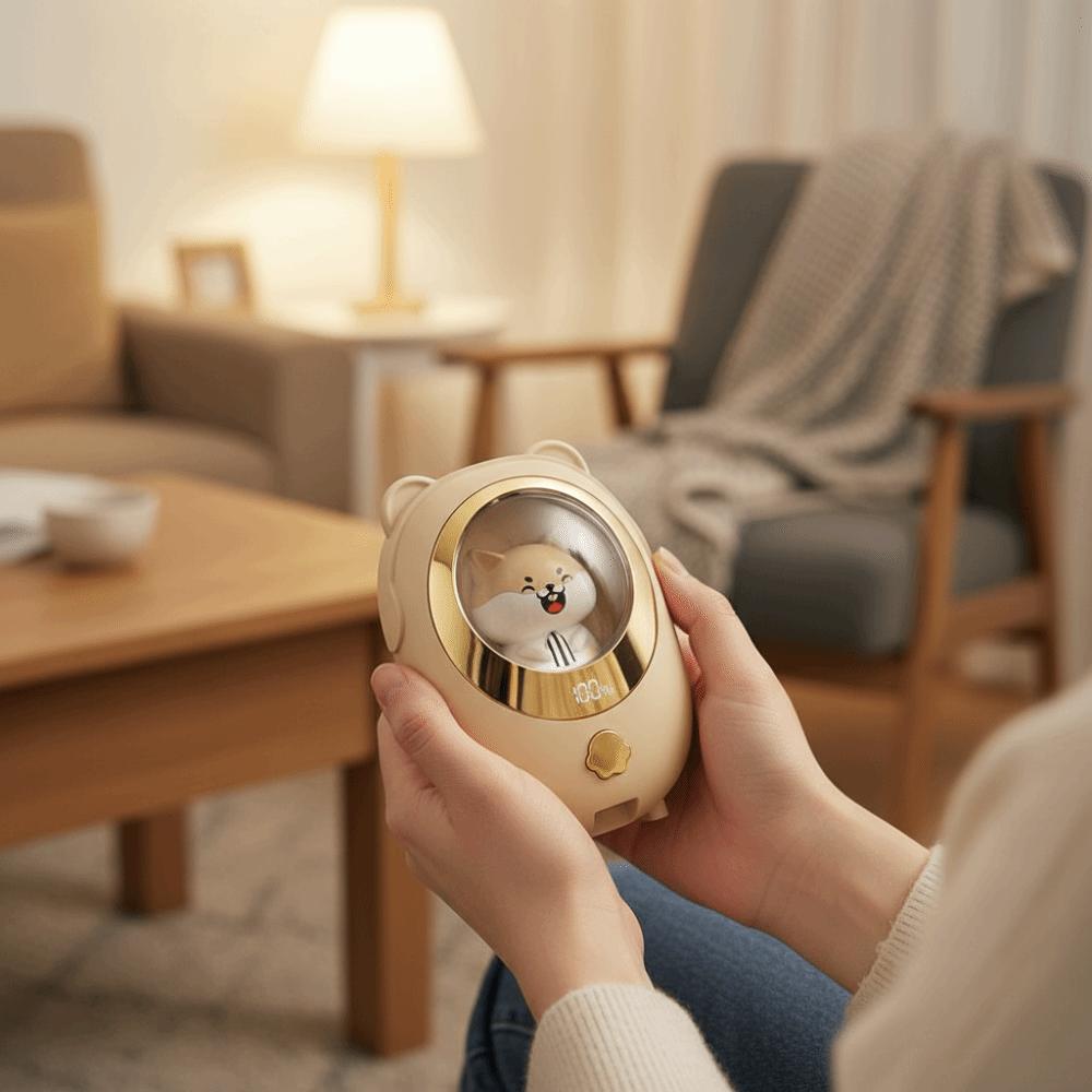 Plastic USB Charging Warmer Rechargeable Electric Warmer Cute Hand Warmer  Office