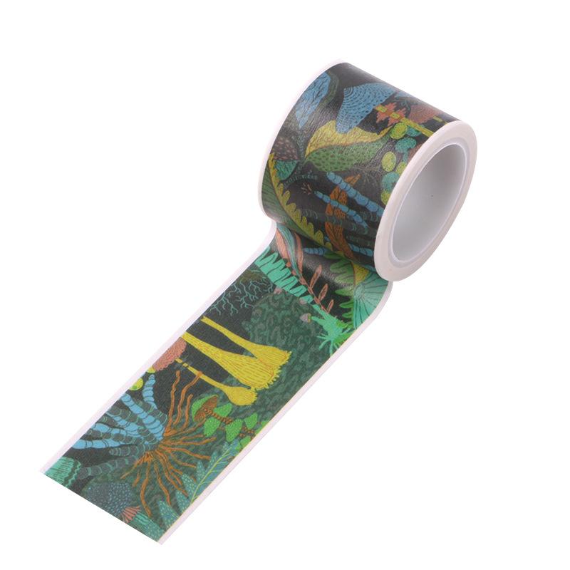 1 Roll Vintage Washi Tape Cute Colorful Art Decoration Diy Scrapbooking Masking Tape Japanese Stationery Stickers
