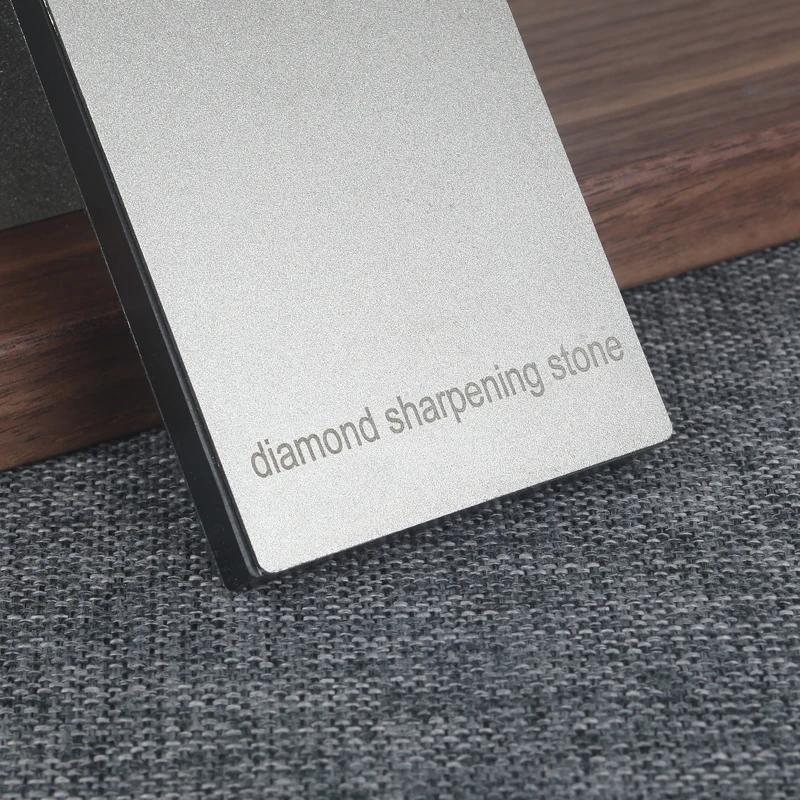 3/4/5/6Pcs Professional Diamond Sharpening Stone Woodwork single-sided 80-3000# Grinding Stone Non-slip base Knife Sharpeners
