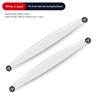 2Pcs Car Front Rear Bumper Scratch Protector Spoiler Rubber Sticker For Lexus LS LC IS350 ES300 GS350 CT200h GX460 LX570 RX500h
