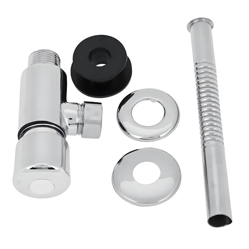 Zinc Alloy Delayed Flush Valves Manual Pressure Flush Washer Toilets Urinal Flush Valves For Efficient Water Control 1