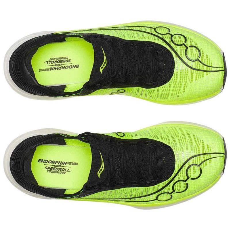 SAUCONY Endorphin Elite 2 Citron Black Unisex Sneakers Green S30994-135
