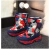 Fashion Versatile Retro Style Children's Snow Boots Winter New Velvet Thermal Cotton Shoes Multi-color High-top Camouflage Boots