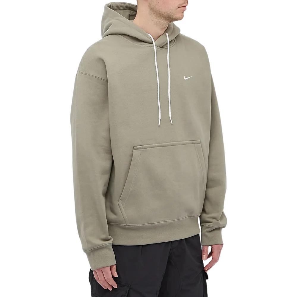 Nike NRG Solo Swoosh Premium Essential Fleece Hoodie Green Men Streetwear CV0552-320