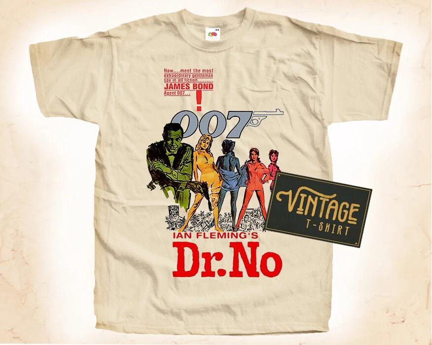 James Bond Drno V1 Vintage T Shirt For Unisex Natural S5xl