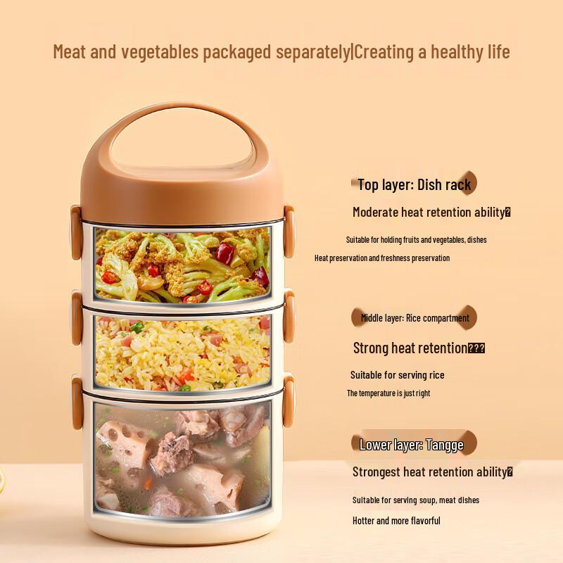 Ru Han Stainless Steel Insulated Lunch Box
