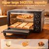 Convection Oven 34QT/32L Kitchen Oven 1500W Multi-Functional Countertop Toaster with Multifunctional 60-Min Timer Crispy Roast Dehydrate