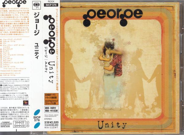 

CD GEORGE - Unity SICP576PROMO Sony 2004 Japan ObiPop Used