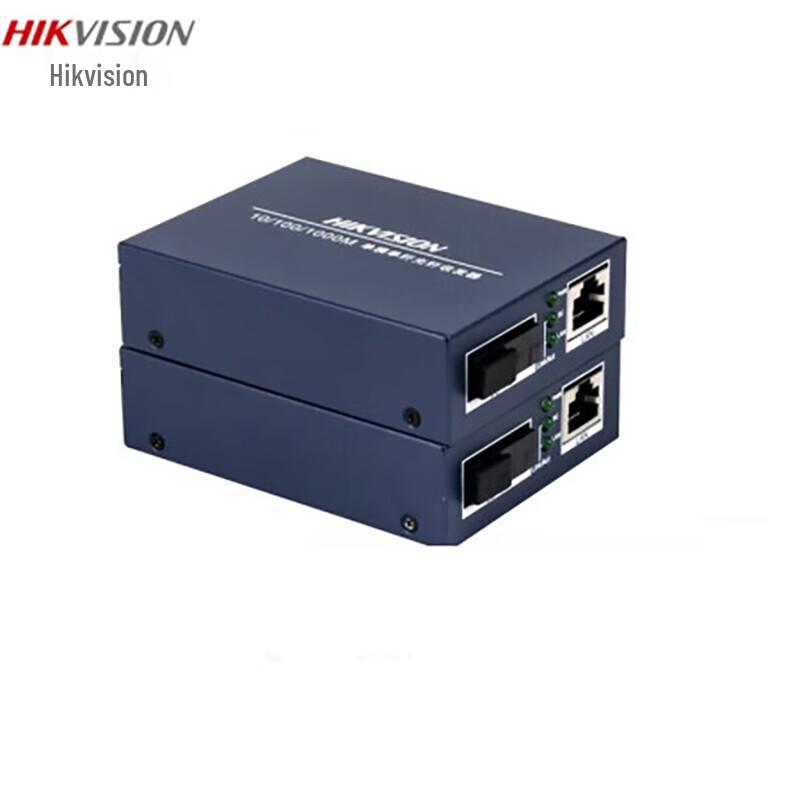 Hikvision 100M Single-Mode Single-Fiber Optical Transceiver Pair