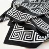 Korean Version of Light Luxury Fashion Versatile Printed Scarf 91cm Large Square Scarf Twill Silk Headscarf Temperament Versatile Warm Shawl