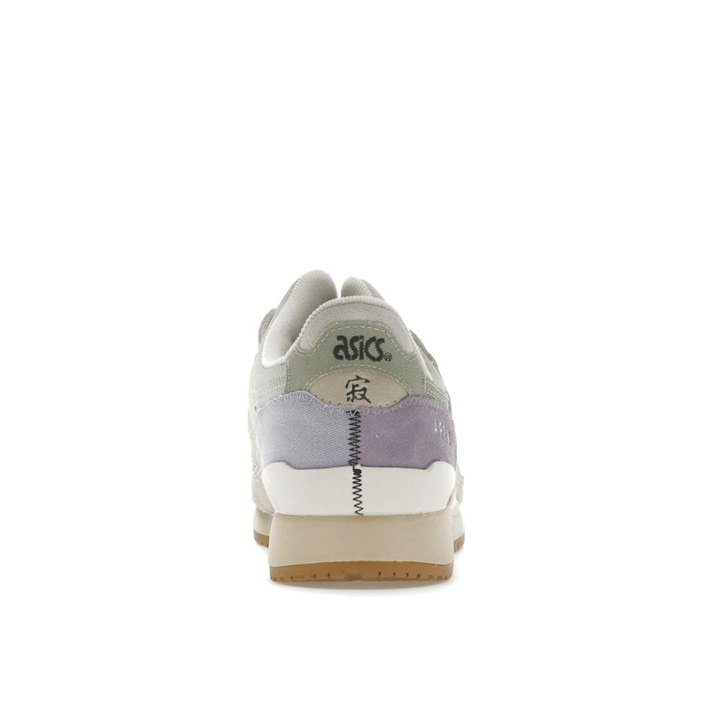 AFEW X ASICS Gel Lyte 3 Beauty Of Imperfection Unisex Sneakers Cream Polar-Shade Sea-Glass 1201A479-023