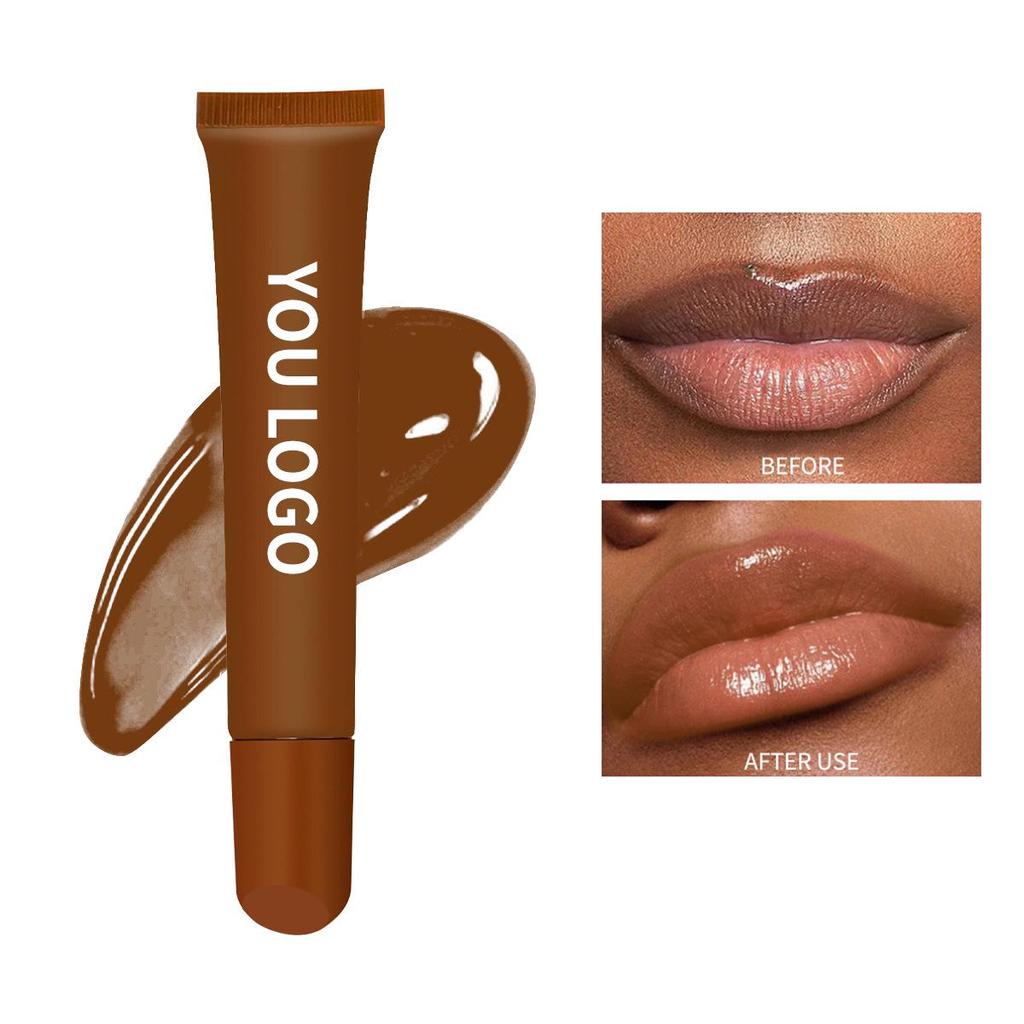 No Logo Colored Lip Peptide: Moisturizing Liquid Lip Gloss Oil
