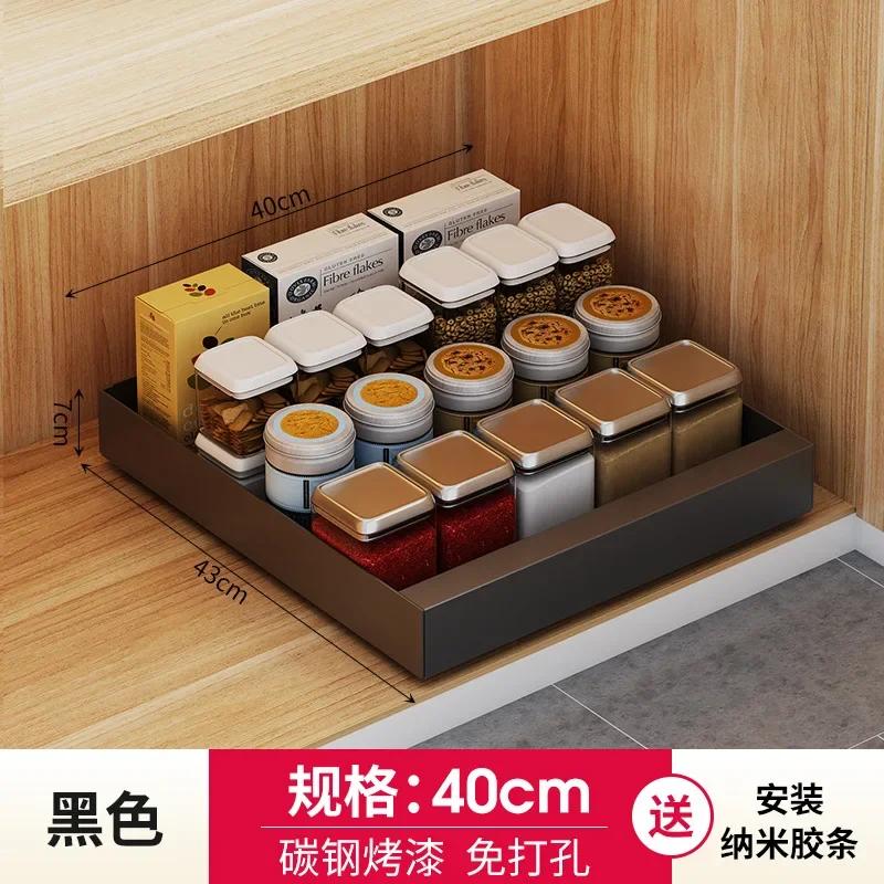 Sliding Dish Bowl Storage Rack Cabinets Drawers Drying Rack Kitchen Organizer Sink Shelf Tableware Kitchen Accessories