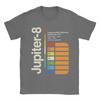 Fashion Jupiter 8 Vertical TShirt Men Crewneck 100 Cotton T Shirt  Short Sleeve Tees Plus Size Tops