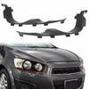 2x Precisions Engineered Headlight Brackets Bumper Retainer for 95976851 GM2508111 95976852 GM2509111 Easy Installation