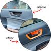 ABS Orange Interior Door Handle Bowl Frame Trim Kit For Ford Maverick -