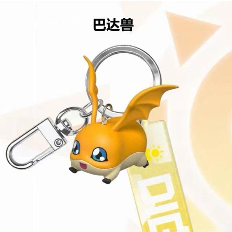 

Digimon Adventure Anime Figures Agumon Gabumon Japanese Anime Different Styles Of Cute Cartoon Anime Characters Stereo Key Chain