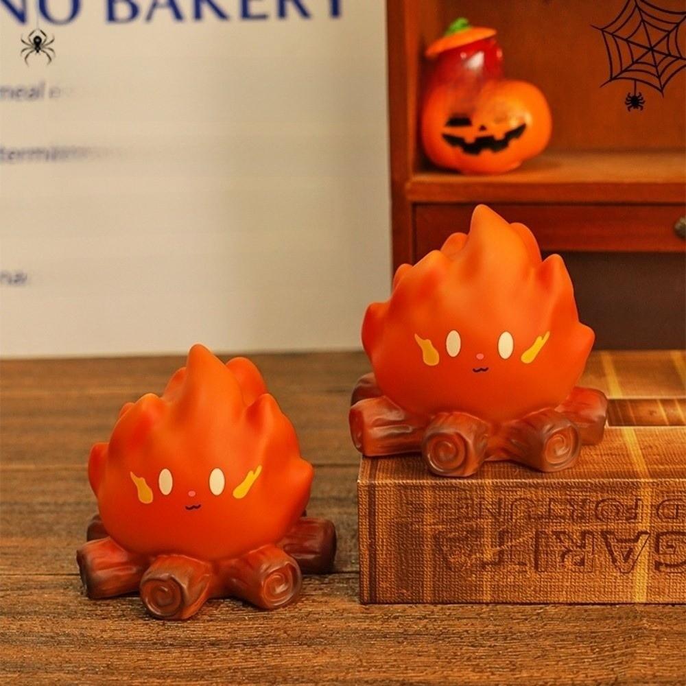Flame Simulation Flame Night Light Battery Operated Night Lamps  Home Tabletop Ornament