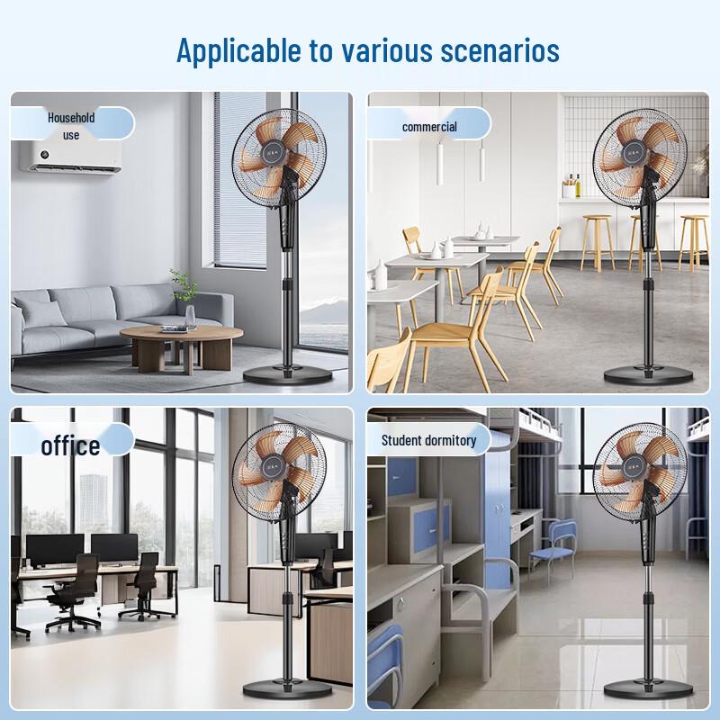 Great Wall Pedestal Floor Fan CN Plug (adapter Included)