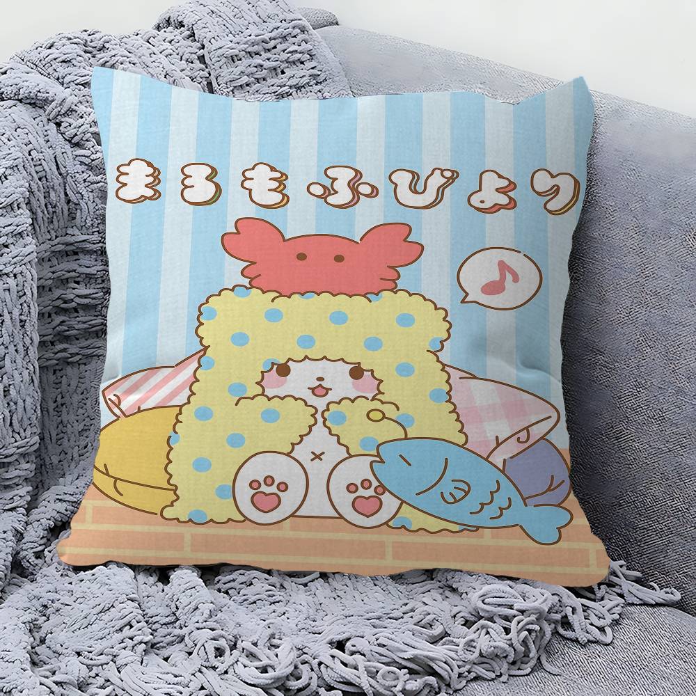 Cute Cartoon M-Marumofubiyori Stitch Lucky Dragon Pillow Cover Sofa Cushion Cover Home Room Decoration Children Gift