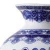 Chinese Blue and White Porcelain Bottle Flowers Arrangement