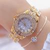 AUP1 Damenuhren Diamant Gold Uhr Damen Armbanduhren Luxusmarke Strass Damen Armbanduhren Weiblich Relogio Feminino