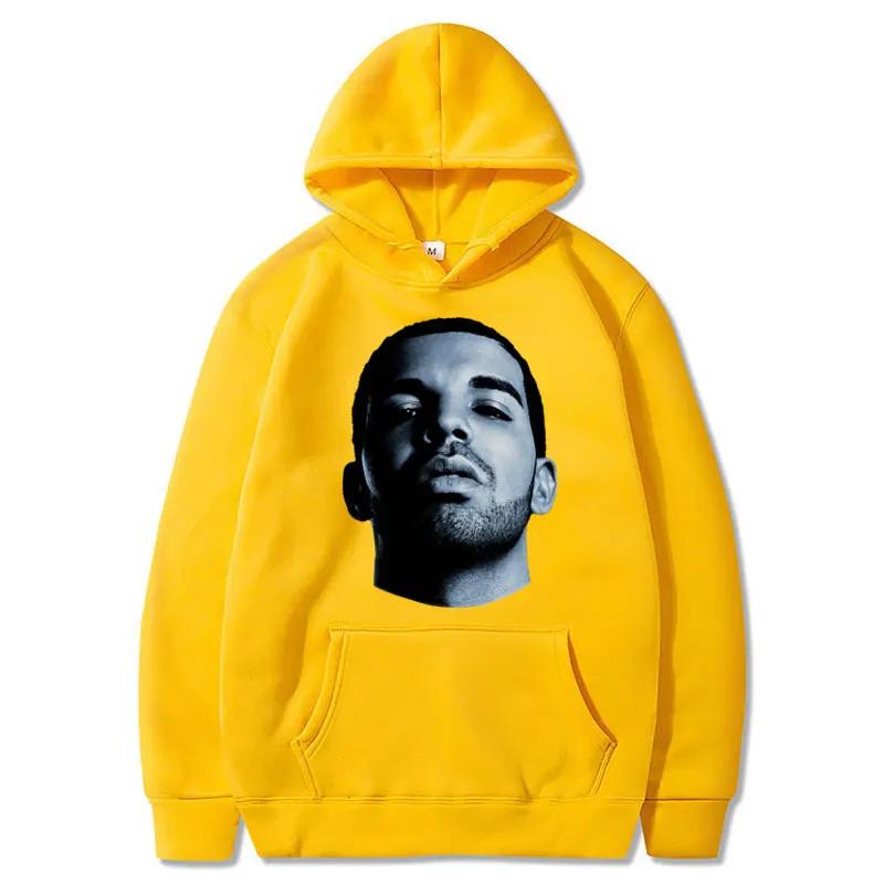 Rapper Drizzy Drake Graphic Men's Hoodies Oversized Vintage Gothic Sweatshirts Hip Hop Trendy Casual Fans Tracksuit Streetwear