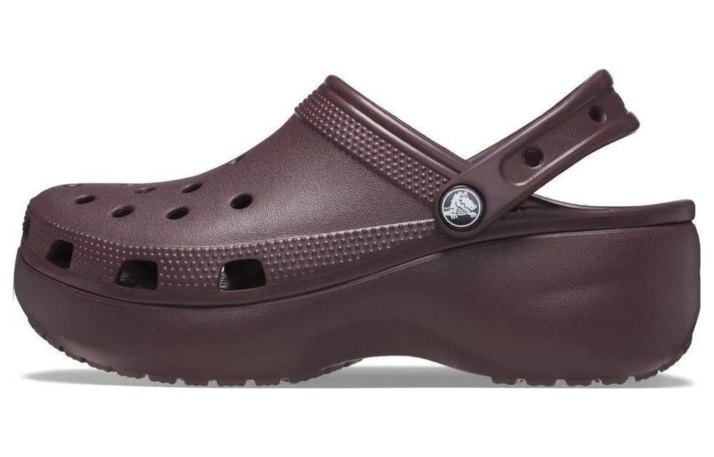 Crocs Classic Platform Clogs  Dark Cherry  Women s 206750-6WD 36-37