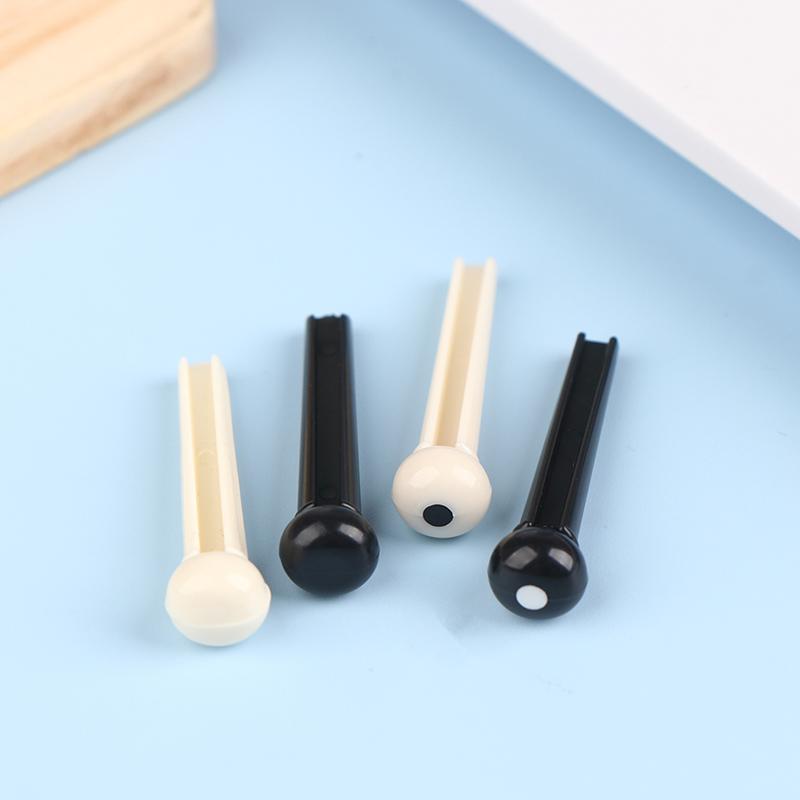 20 stk Akustisk gitar Bridge Pins For 6 Strings Erstatning Plast Avtrekker