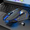 T1 Ergonomic 2.4G Rechargeable Silent Backlit USB Optical Wireless Gaming Mouse