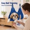 Cat Dog Grooming Hammock Pet Nail Clipping Suspension Restraint Bag Breathable Anti Scratch Grooming Helper Tool Adjustable Kit