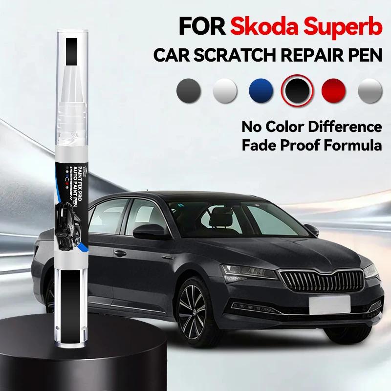 Fahrzeugspezifischer Exklusiv für Skoda Superb 2001-2025 3U 3T 3V Lackreparaturstift Ausbesserungsstift Kratzerentferner DIY Autozubehör B