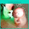 Capybara Plush Toy With Led Light Soft Animal Decor For Kids Gift
