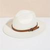 Wool Fedora Hat For Women Men Winter Autumn Fashion Church Jazz Hats Viking British Flat Brim Felt Hat Outdoor Casual Fedoras
