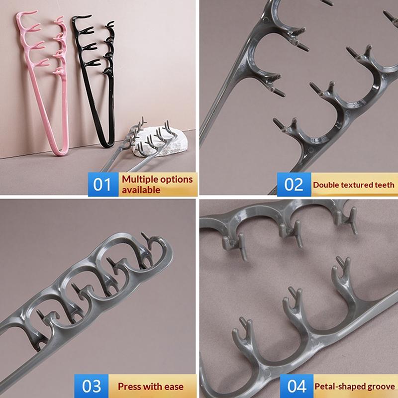 1Pcs Volumizing Wide-Tooth Hair Styling Comb Curling Tools Fluffy Texture For Men Ideal For All Hair Types Hairstyling Tools