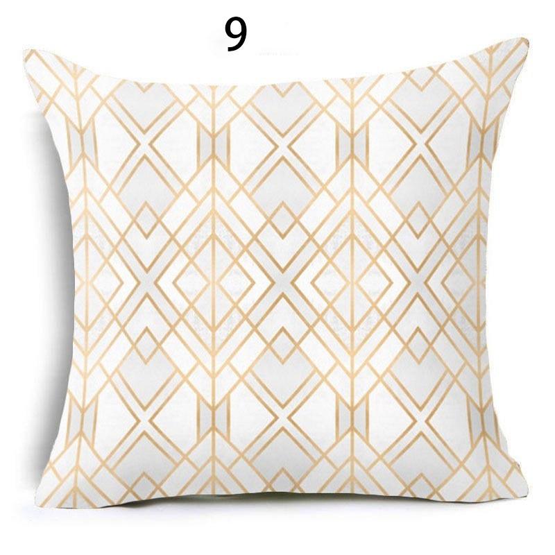 Modern Minimalist Geometric Pattern Pillowcase With Premium Quality Peach Cloth Material