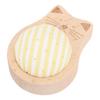 Sewing Pins Cushion Set 80PCS Straight Quilting Pins and Wooden Base Needle Pincushion with Storage Case