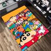 Crayon Shin-chan  Carpet Office Decorative Carpet For Living Room Bedroom Door Mat Floor Rug Computer Chair Area Rug