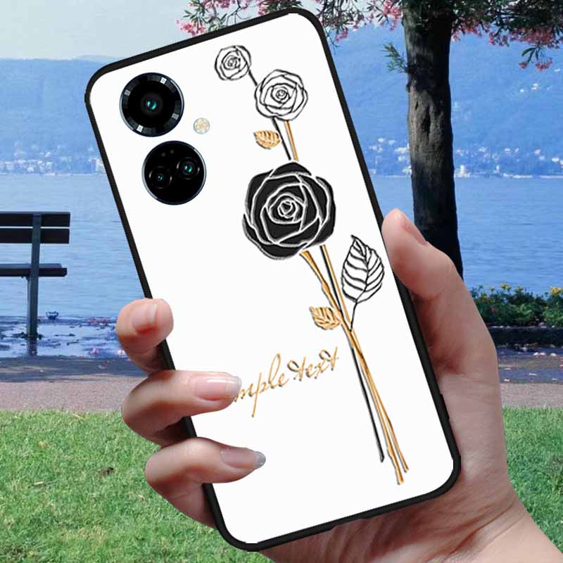 For Tecno Camon 19 Case Camon19 Neo 3D Relief Emboss Phone Cover For Tecno Camon 19 Pro 4G 5G Neo Coque Soft Silicone Cartoon