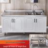 Economical Stainless Steel Kitchen Cabinet for Rental Homes