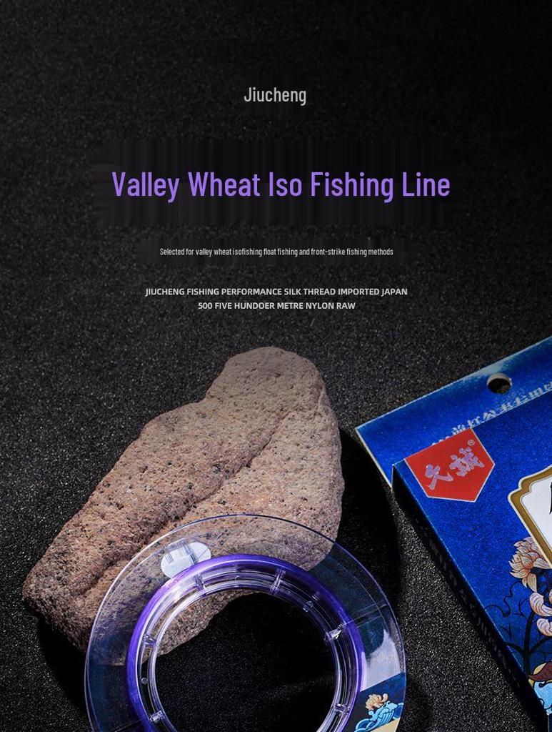Valley Wheat High-Tensile Anti-Curl Fishing Line – Abrasion-Resistant Sliding Float Pre-Line for Isome Fishing