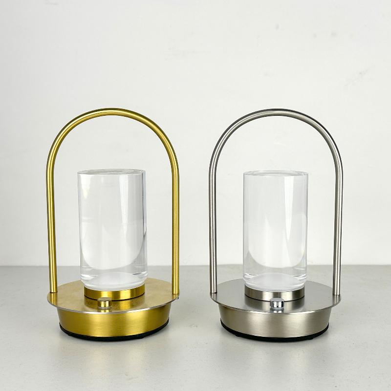 1Pc Simple Portable Ambient Light LED Charging Touch Internet Celebrity Ornament Bedroom Bedside Night Light USB
