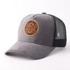 Hot Sale Baseball Cap Mesh Eyelid Label Cap Outdoor Sports Sunscreen Sunshade Hard Top Truck Driver Hat Men