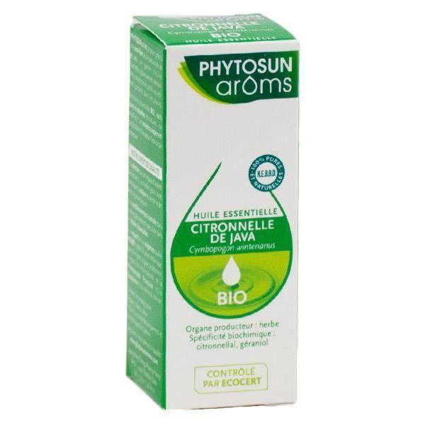 Phytosun Arôms Huile Essentielle Citronnelle De Java Bio 10ml