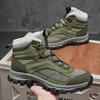 Winter New Large Size Velvet Thickened Outdoor High-top Snow Boots Leisure Sports Camping Mountain Climbing Hiking Shoes