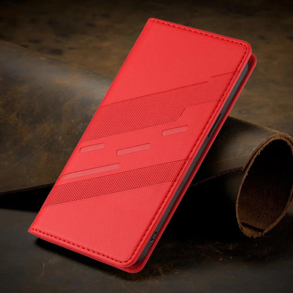 Business Leather Wallet Flip Case For iPhone 16 Pro Max 16E 11 12 13 14 Plus 15 XS Max XR Card Slot Magnetic Bag Phone Cover